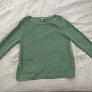 Cos | A-Line Cotton Knitted Double Pocket Sweater